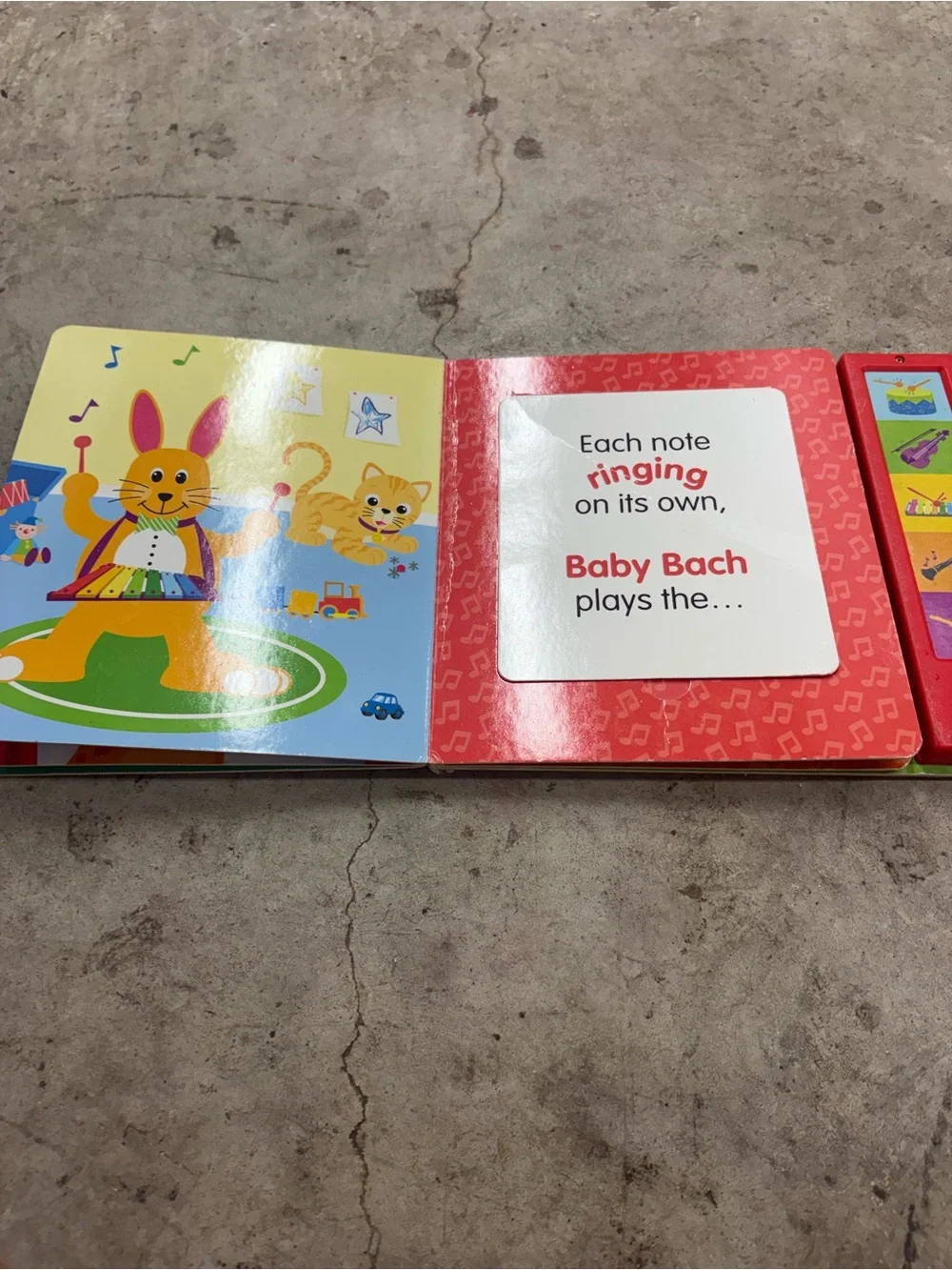 Baby Einstein What Do You Hear? Lift-a-Flap Sound Book Play-a-Sound 2004